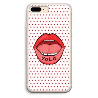 Yolo Denise: iPhone 7 Plus Transparant Hoesje