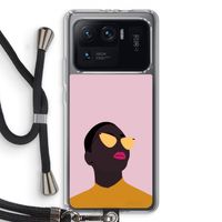 Yellow glasses: Xiaomi Mi 11 Ultra Transparant Hoesje met koord