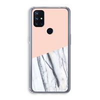 A touch of peach: OnePlus Nord N10 5G Transparant Hoesje