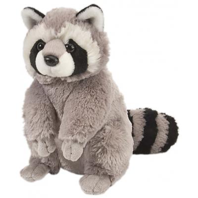 Wild Republic Pluche knuffel wasbeer - 30 cm - Wasberen dieren knuffels