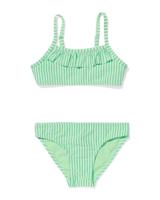 HEMA Kinder Bikini Met Strepen Groen (groen)