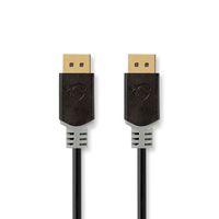 Nedis DisplayPort-Kabel | DisplayPort Male | DisplayPort Male | 3 m / Grijs | 1 stuks - CCBW37014AT30 CCBW37014AT30 - thumbnail