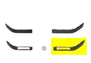 BUMPERLIJST LINKS BUMPER -V6 met MISTLICHTGAT 0322583