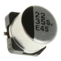 Panasonic Elektrolytische condensator SMD 22 µF 35 V 20 % (Ø) 6.3 mm 1 stuk(s)