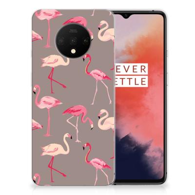 OnePlus 7T | TPU Hoesje | Flamingo