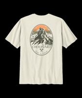Patagonia Chouinard Crest Pocket Responsibili-Tee T-shirt Heren Birch White L