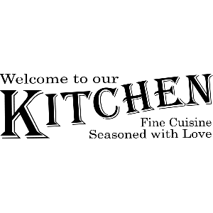 Welcome Kitchen - Muursticker