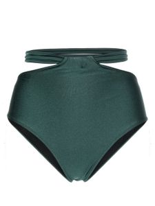 PatBO bas de bikini à taille haute - Vert