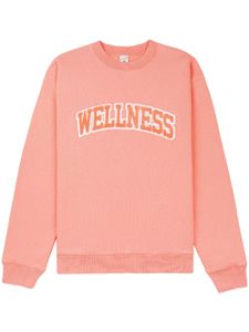 Sporty & Rich sweat Wellness en coton - Rose