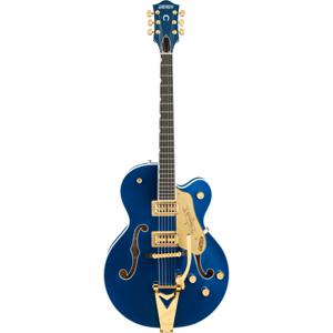 Gretsch G6120TG Players Edition Nashville Azure Metallic semi-akoestische gitaar met koffer