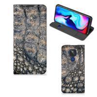 Motorola Moto G9 Play | Hoesje maken | Krokodillenprint