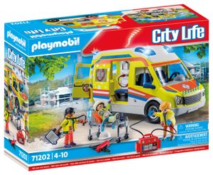 PlaymobilÂ® City Life 71202 ambulance met licht en geluid