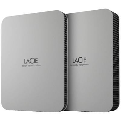 LaCie Mobile Drive 5000 GB Externe harde schijf (2,5 inch) USB-C 3.2 Gen 1 Zilver STLP5000400