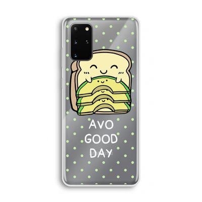 Avo Good Day: Samsung Galaxy S20 Plus Transparant Hoesje