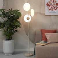 its about RoMi Vloerlamp Sapporo 3-lamps, 161cm - Bruin