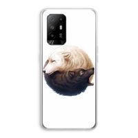 Yin Yang Wolves: Oppo A94 5G Transparant Hoesje