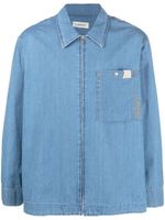 Lanvin chemisier zippée en jean - Bleu Lanvin chemisier zippée en jean - Bleu
