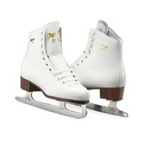 Graf Davos Gold Ice Skates - 42