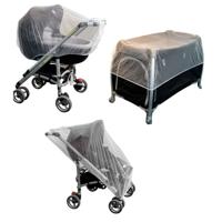 Luance Universeel muggennet/klamboe - voor baby ledikant/kinderwagen - transparant - 130 x 70 cm Luance Universeel muggennet/klamboe - voor baby ledikant/kinderwagen - transparant - 130 x 70 cm