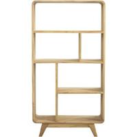 Wandkast Bulan - naturel - 80x33x150 cm - Leen Bakker