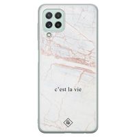 Samsung Galaxy A22 4G siliconen hoesje - C'est la vie