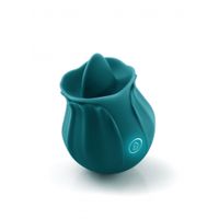 NS Novelties - INYA The Kiss Rose Clitoris Vibrator Groen - thumbnail