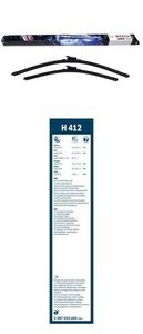 Bosch Ruitenwissers voordeelset voorzijde + achter A088SH412
