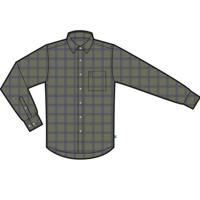 Fjallraven Övik Flannel Heren Overhemd Laurel Green-Indigo Blue M