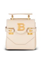 Balmain mini sac à main B-Buzz 12 en cuir - Tons neutres - thumbnail