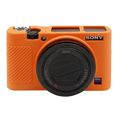 PULUZ siliconen beschermhoes voor Sony RX100 III / IV / V(Orange)