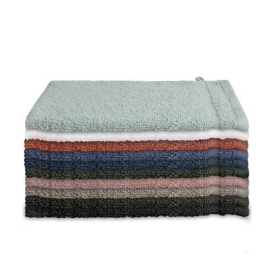 Byrklund Washandje 16 x 21 cm - per 4 verpakt - 450 gr/m2 - in 10 kleuren verkrijgbaar-Groen