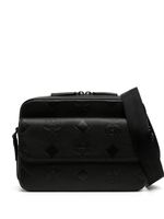 MCM sacoche en cuir - Noir