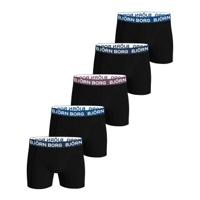 Björn Borg 5 stuks Cotton Stretch Waistband Boxers Björn Borg 5 stuks Cotton Stretch Waistband Boxers