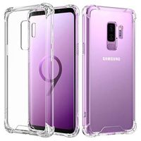 Krasbestendig Samsung Galaxy S9+ Hybride Hoesje - Kristalhelder