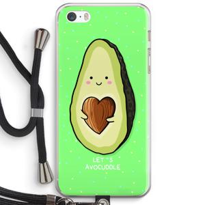 Avocuddle: iPhone 5 / 5S / SE Transparant Hoesje met koord