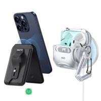 Cyber FlickLock Everyday-Carry Bundle for AirPods 4 - Silver