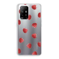 Framboosjes: Oppo A95 5G Transparant Hoesje