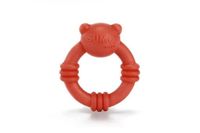 Beeztees sumo mini team - hondenspeelgoed - rubber - red - 9,5x10,5 cm