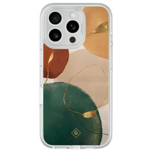 iPhone 16 Pro hybride hoesje - Earthy Luxe