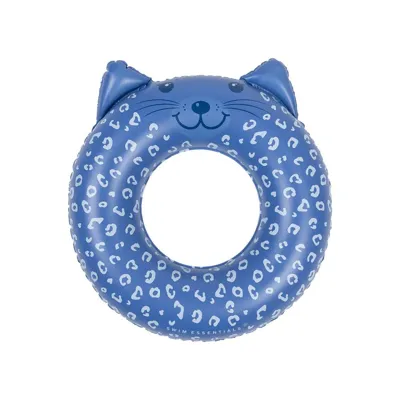 Swim Essentials Dierenzwemband Leopard Blauw 55 cm
