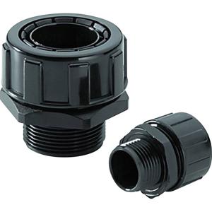 LAPP 55502470 SILVYN® MPC PG9 BK Slangbevestiging Zwart PG9 Recht 10 stuk(s)