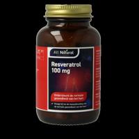All Natural Resveratrol 100mg 60 Capsules