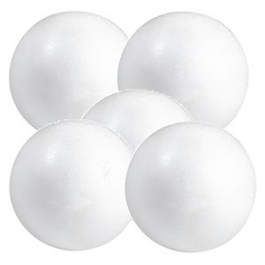 14x stuks beschilderbare piepschuim ballen/bollen 7 cm