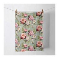 Ambiente theedoek peonies composition