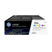 Toner HP CF440AM Cyaan/Magenta/Geel