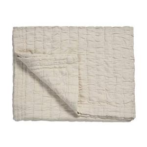 Pure 64 Plaid|sprei Cream Tan | 180 cm x 180 cm | Ivoor | Beige