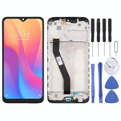 LCD-scherm en Digitizer Volledige assemblage met frame voor Xiaomi Redmi 8A / Redmi 8(Zwart)