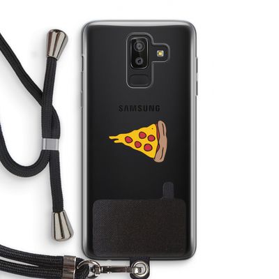 You Complete Me #1: Samsung Galaxy J8 (2018) Transparant Hoesje met koord