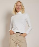 basic top lange mouw met col