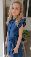 Vinrose Meisjes jurk - Spijker blauw - thumbnail
